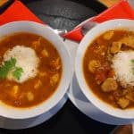 Chicken-Curry Suppe aus dem Cafe